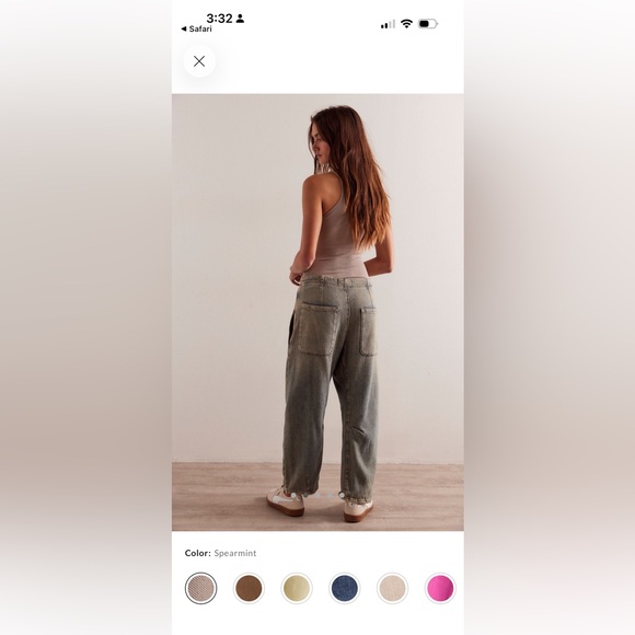 Free People Osaka Barrel Jeans - Picture 4 of 8